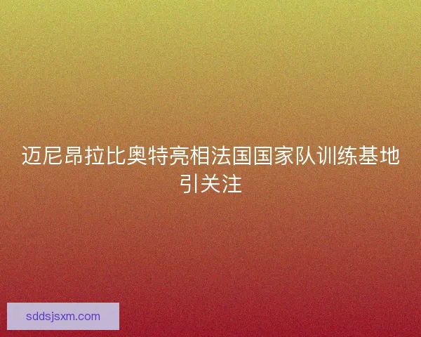 迈尼昂拉比奥特亮相法国国家队训练基地引关注 迈尼昂拉比奥特亮相法国国家队训练基地引关注